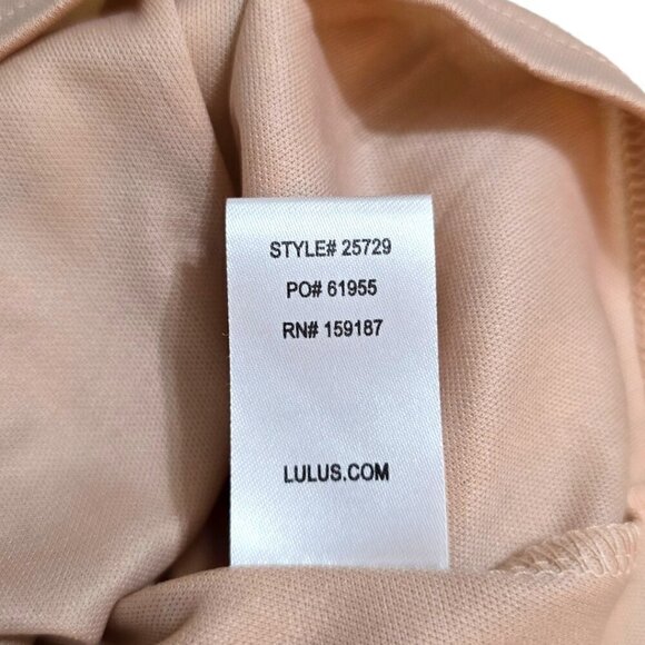 Lulu's Love Swept White Lace Midi Skater Dress With Pockets Sz S - Picture 10 of 10